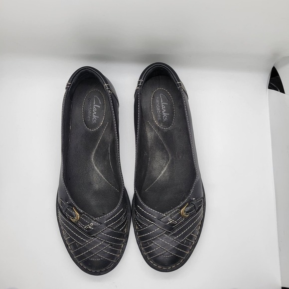 Clarks Bendables-Black-Women's 6.5M - Picture 3 of 8